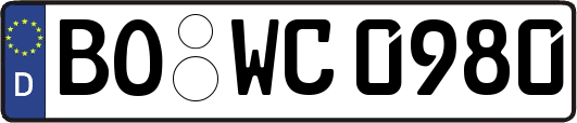 BO-WC0980
