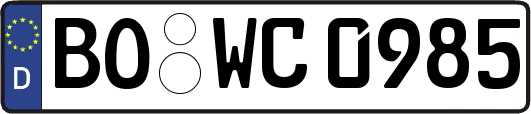 BO-WC0985