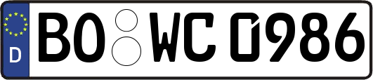 BO-WC0986