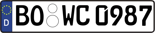 BO-WC0987