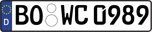 BO-WC0989