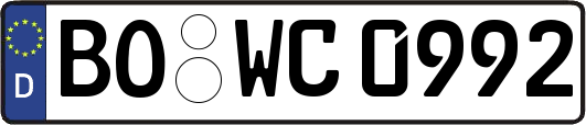 BO-WC0992