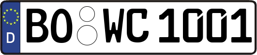 BO-WC1001