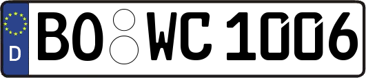 BO-WC1006