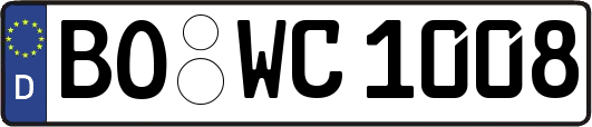 BO-WC1008
