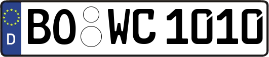 BO-WC1010