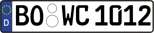 BO-WC1012