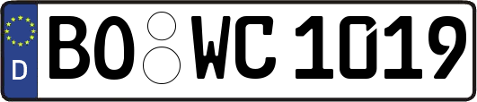 BO-WC1019