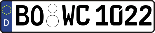 BO-WC1022