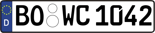 BO-WC1042