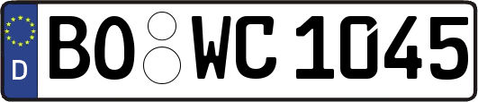 BO-WC1045