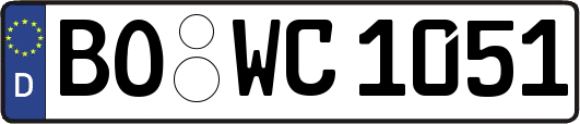 BO-WC1051