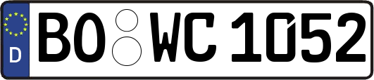 BO-WC1052