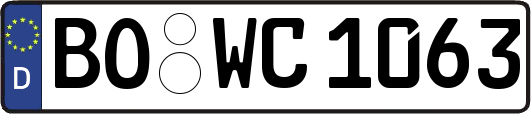 BO-WC1063