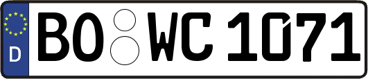 BO-WC1071