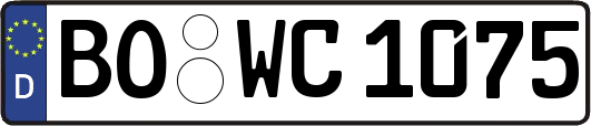 BO-WC1075