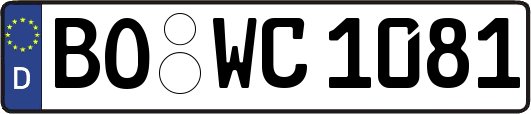 BO-WC1081
