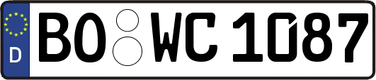 BO-WC1087