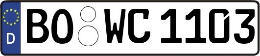 BO-WC1103