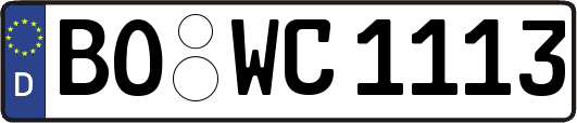 BO-WC1113