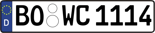 BO-WC1114