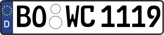 BO-WC1119