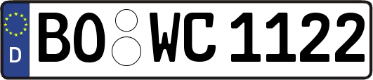 BO-WC1122