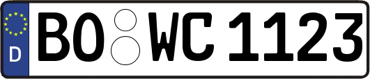 BO-WC1123