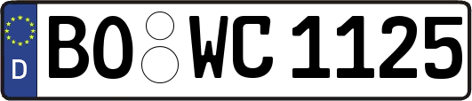 BO-WC1125