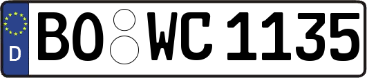 BO-WC1135