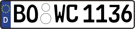 BO-WC1136