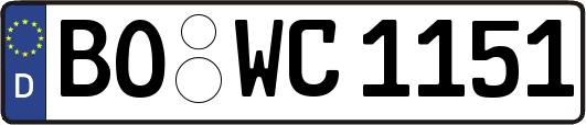 BO-WC1151
