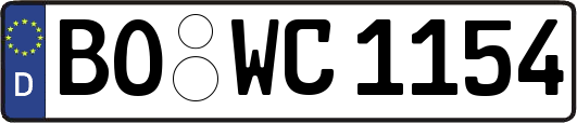 BO-WC1154