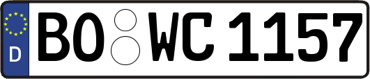 BO-WC1157