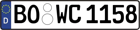BO-WC1158
