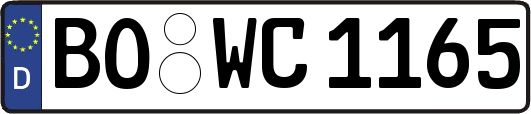 BO-WC1165