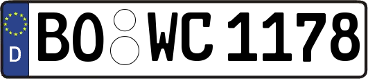 BO-WC1178
