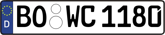 BO-WC1180