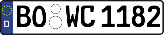 BO-WC1182
