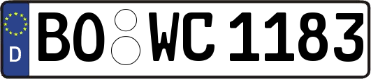 BO-WC1183