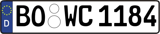 BO-WC1184
