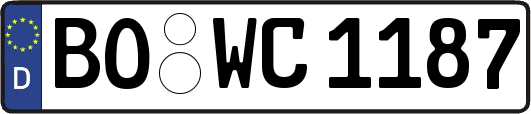 BO-WC1187