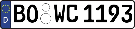 BO-WC1193
