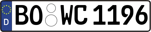BO-WC1196