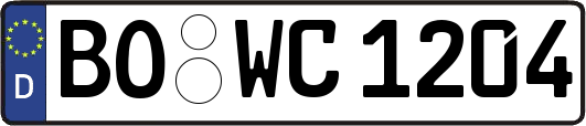 BO-WC1204