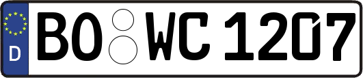 BO-WC1207