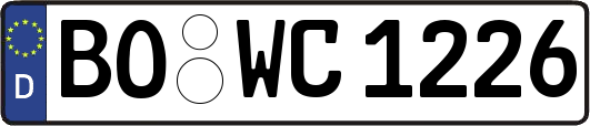 BO-WC1226