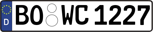 BO-WC1227