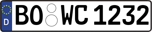 BO-WC1232