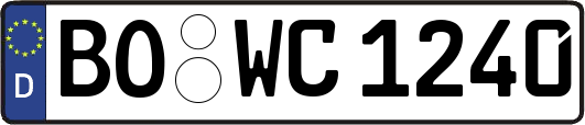 BO-WC1240